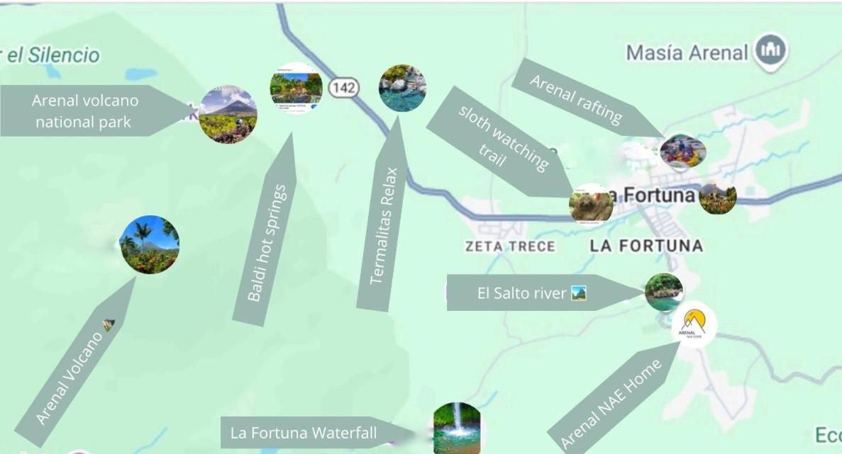 Arenal Nae Home La Fortuna Eksteriør billede